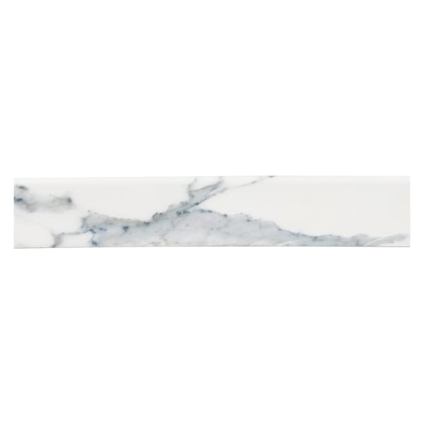 Savoy Azula 3 In. X 24 In. Polished Porcelain Bullnose Wall Tile, 30PK